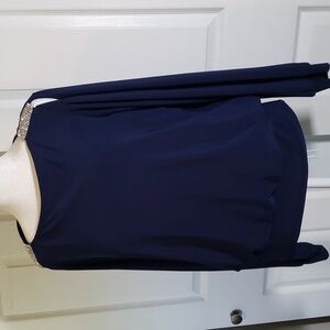 Blouse Blue Sz M